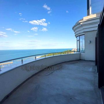 Комиссия 0%, Квартира с террасой, вид на море, Каркашадзе Юбилейный ЖК Каркашадзе Юбилейный