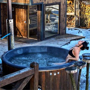 Котедж в лісі. Риболовля. Чан.Сауна.усамітнення