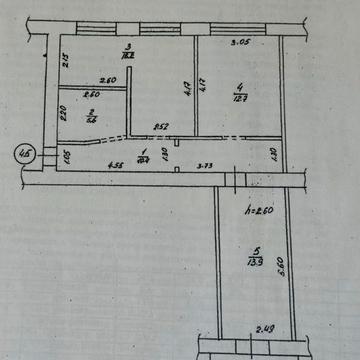 Квартира  3 кімн (р-он Спортивний)