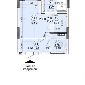 Продаж 1-кімнатної квартири в ЖК “44 AVENUE” - центр Ужгорода