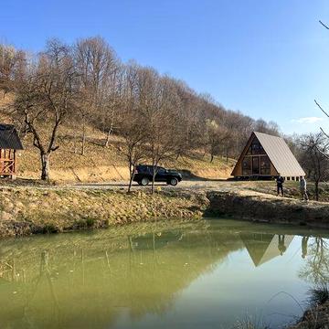 Дача в горах,дім в лісу,домик з дерева,дім деревяний,
