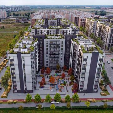 Квартира від ЖК Park Residence 2 черга 3 кімнатна 79м2 ЖК Park Residence
