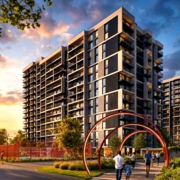 Без комісії! Сонячна  1,5-кім.  кв. У  сучасному ЖК біля річки