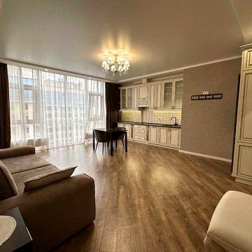 3-к квартира Вид на море Дизайнерський ремонт Кухня-студія 45 м²