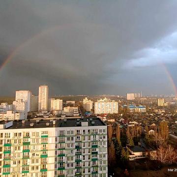 2к з панорамним видом на місто — мебльована, з технікою (торг) ЖК Грюнвальд