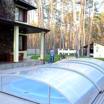 Буча ліс Газ Генератор Басейн Камін велика ділянка та будинок Кабінет