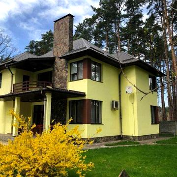 Буча ліс Газ Генератор Басейн Камін велика ділянка та будинок Кабінет