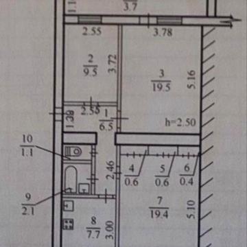 Супер 3-ая квартира! Подстанция! Даффи
