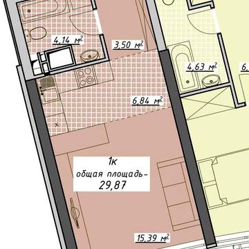 Продам студию в ЖК Атмосфера, аркадия. ЖК Атмосфера