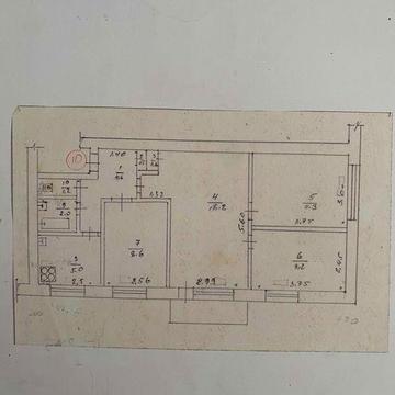 4х кімнатна квартира з автономним опаленням