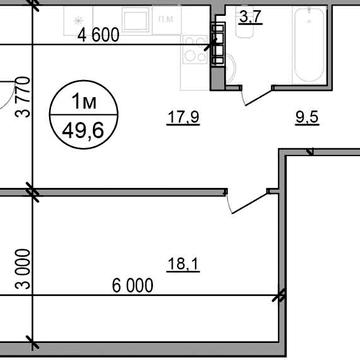Продаж 1к квартири з Whitebox, Кільцева дорога Львова, с. Басівка ЖК Парксайд