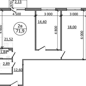 Продаж 2к квартири 71.9 м2 з ремонтом Whitebox, Кільцева дорога Львова ЖК Парксайд