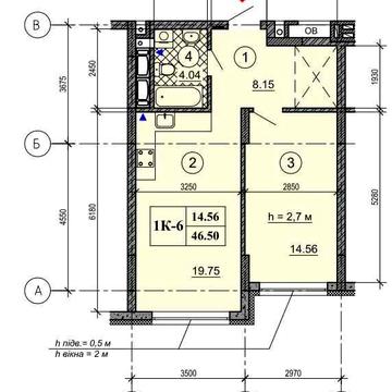 ТЕРМІНОВО! 1к квартира 46,5 м2 в ЖК Оранжерея біля метро Берестейська ЖК Оранжерея