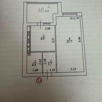 Продам 1 кім квартиру  в зданомк будинку ЖК Сади Вишневі ЖК Сади Вишневі