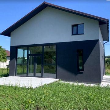 Сучасний будинок Лезнево, є камін. Є сад 35477