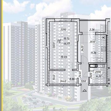 Реальна! 1 ком “Навігатор 2” БЕЗ % та додаткових витрат! ЖК Навігатор 2