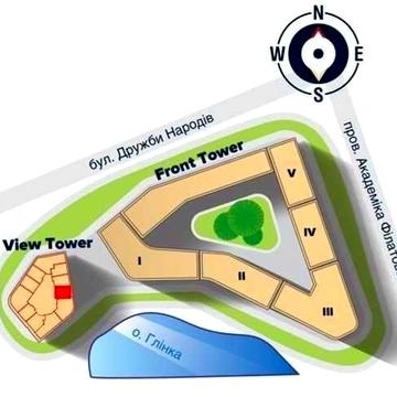 Квартира 1к ЖК Салют Salut  42м ЖК Salut Салют