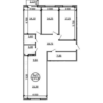 Продаж 3к квартири - 111,8м2, Кільцева дорога Львова, від забудовника ЖК Парксайд