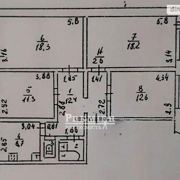 Продаж 4к Квартира Академіка Заболотного вулиця