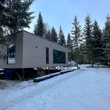 Каркасний Будинок у  Славську за проектом Black Diamond.

Буди