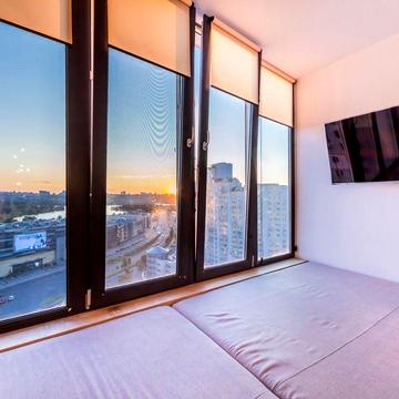 ‼️Видова на Дніпро квартира 80м2 Ахматової 45 дві гардеробних