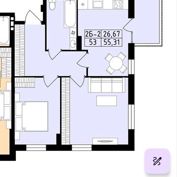 Продаж 2к Квартира Сергія Зулінського вулиця ЖК Family Comfort