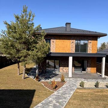 Будинок 200 м² у Гореничах | 10 соток | сучасний проєкт