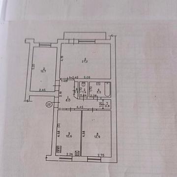 Продається 3-х кімнатна квартира