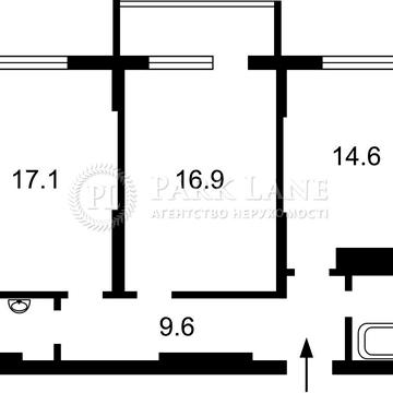2-кімнатна квартира в  ЖК Багговутівський Метро Центр ЖК «Багговутівський»