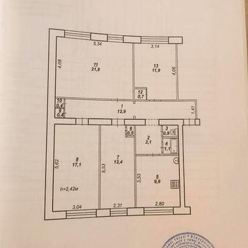 Продаж простороі квартири на 44 кварталі..Зручний другий поверх.кварта