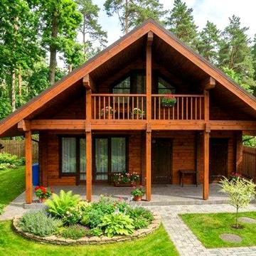 Ексклюзивний Деревяний Будинок у Бучі – без посредников, без %