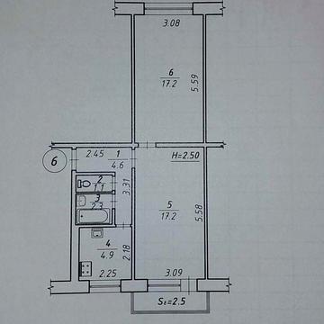 Квартира 2-х кімнатна