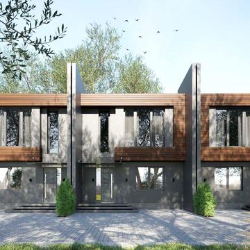 Таунхауси преміум-сегменту в Житомирі біля лісу