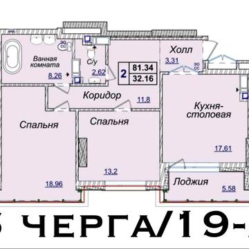 Остання 3к квартира 81м Верхогляда 19А/6 черга ЖК Новопечерські Липки ЖК Новопечерські Липки