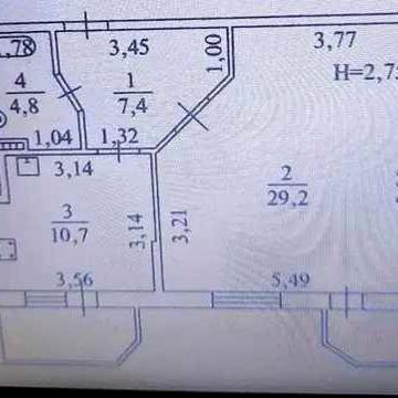 Продам 1-но комнатную 10/16 Вильямса/Королёва.