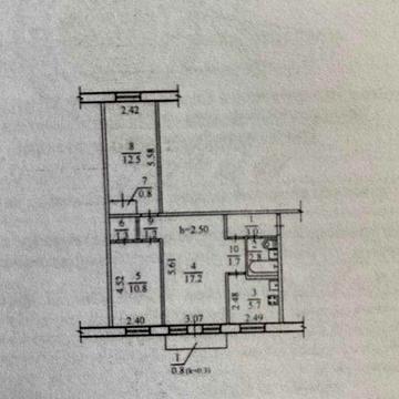 Продам  2-х квартиру пр. Пилипа Орлика, 19