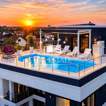 Продажа дома с бассейном и панорамой Днепра | Остров Водников, Киев