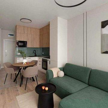 Євродвокімнатна квартира в сучасному житловому комплексі