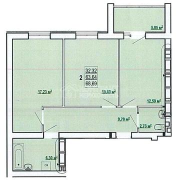 Продається 2-х кім. кв.65 кв.м Новострой!!!