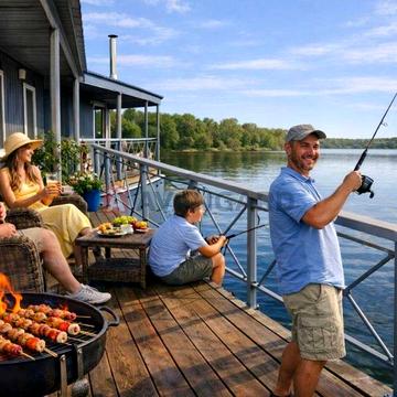 120м.кв ЕДИНЕНИЯ С ПРИРОДОЙ.Дом на воде 220000$