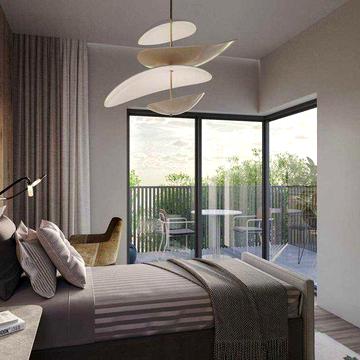 2-кімнатна квартира 82м2 master bedroom Печерськ