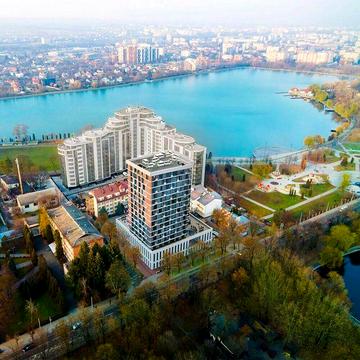 Елітна в ЖК Трівіум озеро парк липки з наповненням  газ ЖК Трівіум