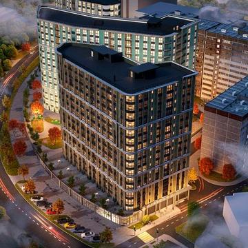 Продаж 1-кімнатної видової квартири ЖК Акварелі