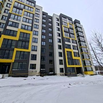 1-кім квартира 41,32м2 з теплою підлогою ЖК Нові Байківці