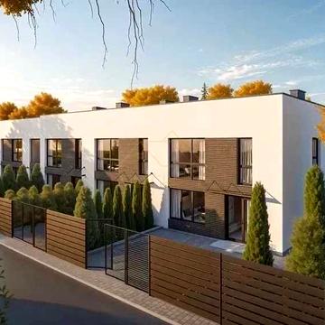 Закритий передній двір, Хороша локація таунхаус з гаражем 150м2