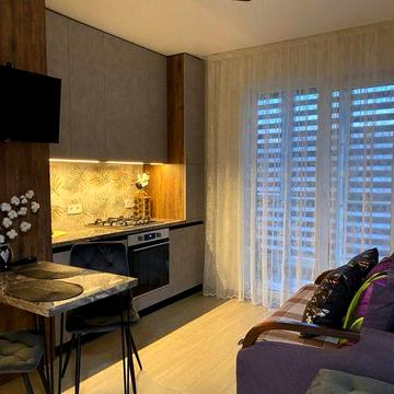 Однокімнатна квартира  43 м²