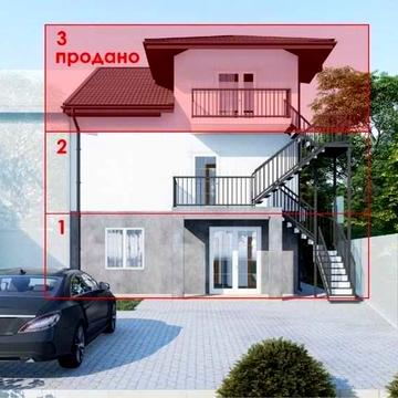 1-кімнатна квартира з окремим входом і терасою, центр міста