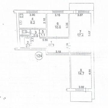 Квартира 3х комнатна Заводський район