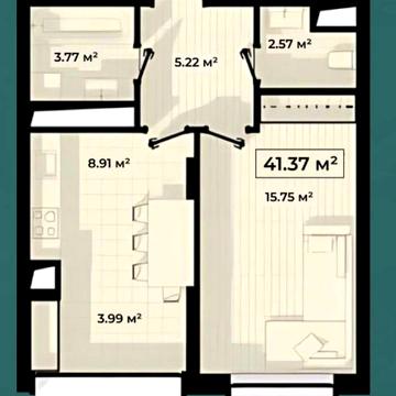 ТЕРМІНОВИЙ продаж! 1-кімнатна на 3 поверсі!