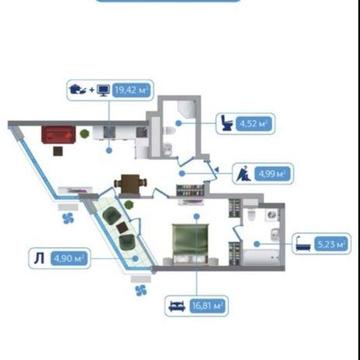 Видова квартира в ж/к зарічний ЖК Зарічний